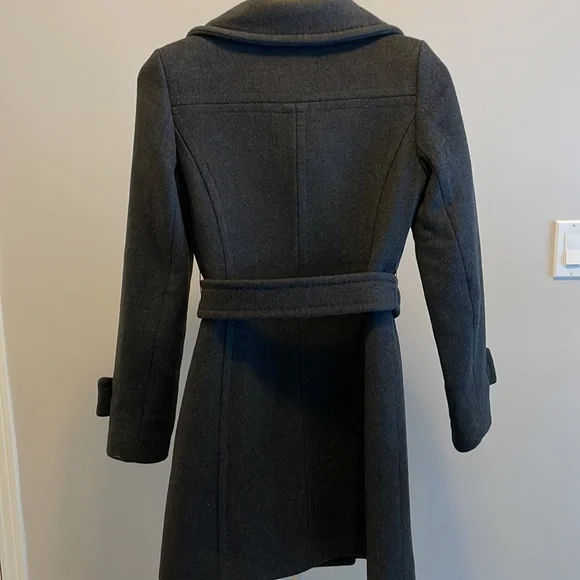 *Host Pick* Babaton aritzia bromley dark grey wool coat - Picture 2 of 11